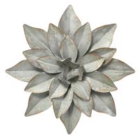 Décoration murale en métal de forme ronde à motif floral moderne et décoratif, best-seller, pour décoration intérieure ou extérieure