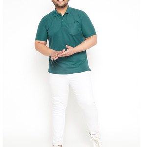 Personalized Embroidered Logo Breathable Custom Knitted Casual Plus Size Men's for <b>Shirts</b> Your Own Golf Jersey OEM - Product Image 1