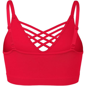 Soutien-gorge de sport tendance pour femme – Finition sans coutures, tissu flexible pour l'entraînement et un confort décontracté - Product Image 3