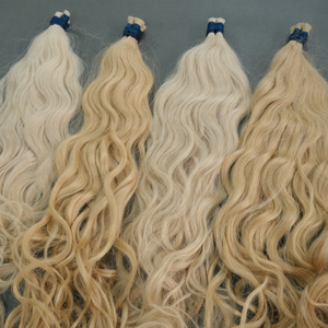 Extensions de cheveux humains 100% Remy vietnamiennes en vrac, style vague naturelle, sans traitement chimique, cuticule intacte, vente en gros - Product Image 3
