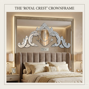 Espejo de Pared Veneciano Ornamentado de Lujo |   Espejo Decorativo de Estilo Barroco Vintage |   Espejo de Vidrio Estilo Antiguo, Decoración Elegante para el Hogar - Product Image 5