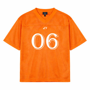 Camiseta de fútbol americano de malla extragrande para mujer al por mayor, top deportivo ligero con cuello en V personalizado, proveedor de marca privada - Product Image 6