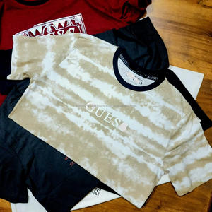 Lot de t-shirts en coton prêts à être expédiés, 100% coton, col rond, décontractés, unisexes, vente en gros, fabriqués en Chine, t-shirts de marque - Product Image 3