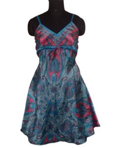 Élégance de style vintage et charme de la soie Une pièce HICLD 105 - Product Image 3