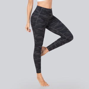 Team <b>Builder</b> Women's High Waist Yoga Leggings Side Pockets Custom Gym Fitness Workout Compression Tights OEM ODM - Product Image 3