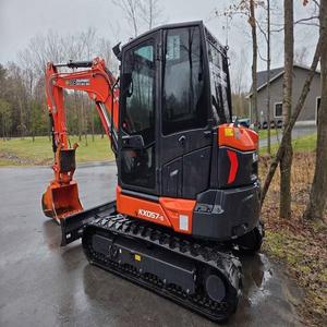 รถขุดขนาดเล็ก Kubota KX057-5 เครื่องจักรเคลื่อนย้ายดิน จัดส่งรวดเร็ว คุณภาพพรีเมียม - Product Image 4