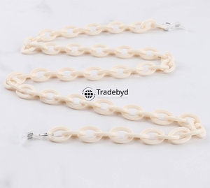 resin chain stylish trendy handmade necklace colorful fashion jewelry lightweight durable accessory for women girls Tradebyd - Product Image 2
