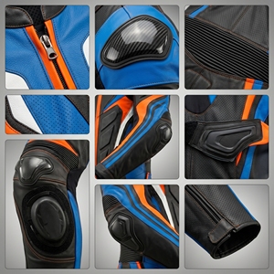Combinaison Moto Unisexe en Cuir Véritable Personnalisée, Tendance 2026, Meilleure Vente, pour Course Automobile - Product Image 5