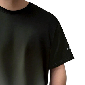 Camiseta Deportiva de Manga Corta para Hombre, Talla Grande, Cuello Redondo, 220g, Ligera, Elástica en Cuatro Direcciones, Transpirable, con Bloques de Color - Product Image 4