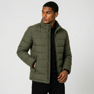Mens Fashion Winter Puffer Jacket <b>Warm</b> Lightweight Casual Street Style Outdoor Puffer Jacket For Men High Quality - Product Image 4