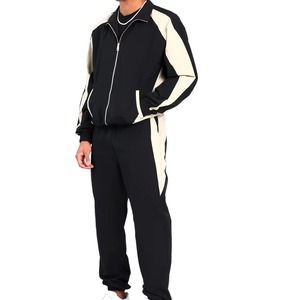 Wholesale Sublimation Windbreaker Tracksuit Polyester/Nylon Training <b>Jogging</b> <b>Suits</b> Windbreaker Set Sportswear Gym Track <b>Suit</b> - Product Image 1