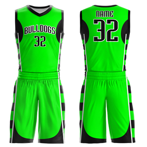 Suministro Directo de Fábrica, Conjuntos de Uniformes de Baloncesto Transpirables, Estampados Multicolores, Tallas Grandes, Conjunto de 2 Piezas, 100% Poliéster, Gran Venta - Product Image 2