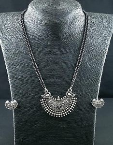 Super Elegant Ethnic Traditional Alloy Gold Plated Custom Black <b>Bead</b> Mangalsutra for Women Wedding Party Gift Daily Wear - Product Image 3