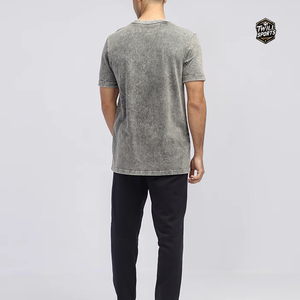 Sudadera Personalizada para Hombre con Bolsillo Delantero, Lavado Ácido, Tejido de Punto, 100% Algodón, 200 Gramos, Talla Grande, Estampado Digital Vintage, Antiencogimiento - Product Image 2