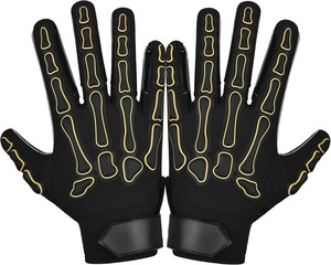 Guantes de Fútbol para Jóvenes Calup Industries, Diseño Adhesivo de Silicona para Niños y Niñas, Cierre de Gancho y Bucle Transpirable, Personalizables, para Exteriores - Product Image 1