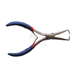Pinza para Extensiones de Cabello, Herramienta Profesional de Instalación y Remoción para Salón, Pinza de Acero Inoxidable para Cuentas, Pinzas de Estilismo - Product Image 3