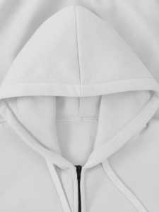 Sweat à capuche oversize classique pour femme, bleu pastel, best-seller, anti-rides et respirant, idéal pour la gym - Product Image 5