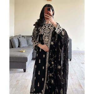 Ensemble de costumes de travail à fil et à séquence pour femmes pour les fêtes - Product Image 5