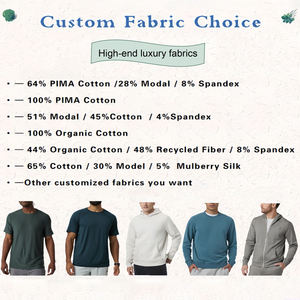 Sudadera con Capucha para Hombre, Premium, Sólida, Otoñal, Nueva Tela Tecnológica Impermeable, 65% Algodón, 35% Lyocell, Corte Ajustado, Forro Suave, Bolsillos Ocultos - Product Image 5