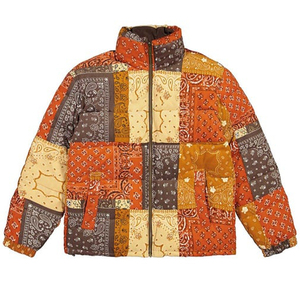 Chaquetas Bomber Acolchadas Casuales de Invierno para Hombre, Impermeables, Reversibles, Ecológicas, con Cuello Personalizado y Cierre de Cremallera, Estilo Urbano - Product Image 1