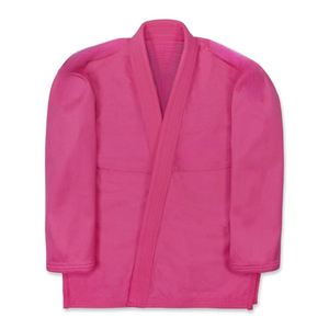 OEM Custom Pink Brazilian Jiu-Jitsu Gi <b>Jacket</b> Durable Cotton BJJ <b>Kimonos</b> Women Training Competition Top Martial Arts Wear - Product Image 1