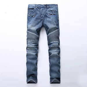 BEST ROCK INTERNATIONAL 2022 Pantalones Vaqueros Casuales de Verano para Hombre, 100% Algodón, Transpirables, Cintura Media, Venta al Por Mayor de Fábrica - Product Image 6
