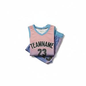 Uniforme de basket-ball pour hommes, surdimensionné, réfléchissant, à séchage rapide, respirant, personnalisable, OEM, vente en gros - Product Image 6