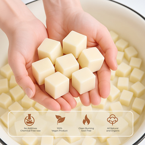 Floryn Decor 100% Pure Natural Square Soy <b>Wax</b> <b>Candle</b> Making Home Decoration | Eco-Friendly Handmade Multi-Function <b>Wax</b> Warmers | - Product Image 2