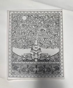 Toile métallique pré-imprimée tendue pour la peinture, art mural DIY à cadre en bois, personnalisable en couleur - Product Image 5