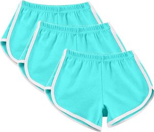 Shorts Deportivos Casuales de Secado Rápido, Ecológicos, con Logotipo Personalizado, para Mujer, de Poliéster/Algodón Transpirable de 260G, para Entrenamiento Deportivo de Verano - Product Image 4