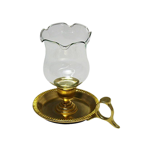 Porte-bougie nordique avec cheminée en verre, décoration artisanale pour la maison, nouveau design, support à bougie pour mariage, bougeoirs décoratifs - Product Image 1