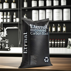 Eternal E412 Agente auxiliar químico de polvo de carbón negro reciclado de grado ultrafino para masterbatches de goma - Product Image 2