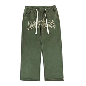 กางเกงวอร์มพิมพ์ลายพัฟฟ์คุณภาพพรีเมียม ผลิตในปากีสถาน ออกแบบเองได้ ขายส่ง - Product Image 1