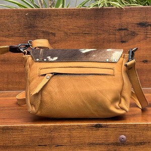 Bolso bandolera para uso de mujer, piel de vaca Real, gran oferta, bolso elegante, pelo en piel oculta, hermoso bolso bohemio de diseñador - Product Image 5