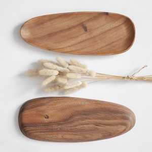 Mango Wood Charger Plate with Stand Classic Design Wedding Occasion Biodegradable & BPA Free Handmade Durable Microwave Safe - Product Image 3