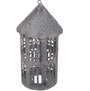 Decoración Moderna para Fábrica, Casa para Pájaros Galvanizada Hecha a Mano y Personalizada, Adorno Navideño de Metal, Colecciones AB Ecológicas - Product Image 1