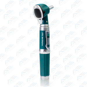 <b>Ear</b> <b>Scope</b> with Light Fiber Optic Otoscope Pocket Diagnostic Tool for <b>Ear</b> Infections with Hard Plastic Case Green Color - Product Image 4