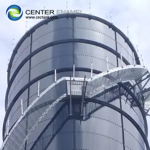 factory bolted coated steel tanks used as anaerobic digestion tank