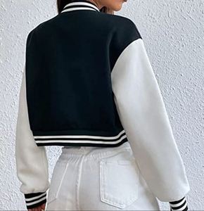 Women's Fashion Varsity <b>Jacket</b> Custom Logo Embroidered Baseball <b>Jacket</b> Premium <b>Winter</b> Streetwear OEM Export Supplier - Product Image 2