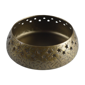Painted Finishing Design Tableware Wax Jar Decor Solid Metal Design Candle Jar Best For Table Decor Design <b>Tealight</b> <b>Holder</b> - Product Image 6