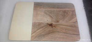 Acacia Mango bambú Madera dura súper tablas de cortar de madera para cortar verduras y carne - Product Image 2