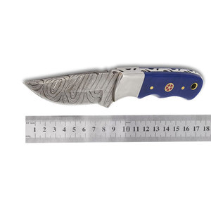 Damascus Steel Folding Pocket Knife Handmade Pattern Steel Outdoor <b>Camping</b> Hiking Fishing Travel Utility <b>Tool</b> - Product Image 1