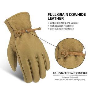 Nouveaux Gants de Travail en Cuir 2026, Dernière Conception, avec Logo Personnalisé, Couleur Personnalisée, Ignifuges, Protection Anti-Coupure, Vente Chaude - Product Image 5