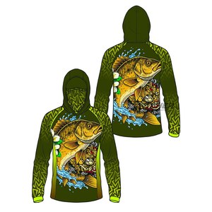 Camisa con Capucha Impermeable para Deportes al Aire Libre y Pesca, Protección UV 50+, Secado Rápido y Transpirable - Product Image 1