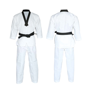 Premium Taekwondo Suit with Adjustable Waist Belt and Durable Stitching - Product Image 2