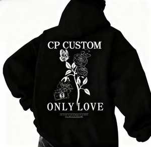 Sudadera con Capucha Premium para Hombre, Impresa con DTF, Diseño Personalizado, Mezcla de Algodón Transpirable, Sudadera de Alta Calidad, Fabricación OEM y ODM - Product Image 6