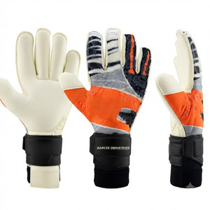 Gants de gardien de but en cuir antidérapants et imperméables avec sangle de poignet réglable pour les sports de plein air unisexe - Product Image 1