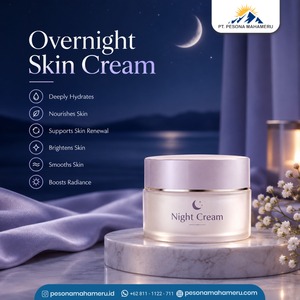 Crème de Nuit Hydratante Visage Texture Riche Soin de Nuit pour Marques de Beauté (Marque Blanche) - Product Image 2