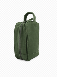 <b>Canvas</b> Fishing Gear Bag Zipper Storage Pouch Portable Tackle Organizer with Handle for Travel - Product Image 1