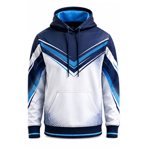 Sweat-shirts de sport personnalisés par sublimation pour hommes – Pulls d'entraînement athlétiques imprimés sur mesure pour équipes – Uniformes de performance - Product Image 3